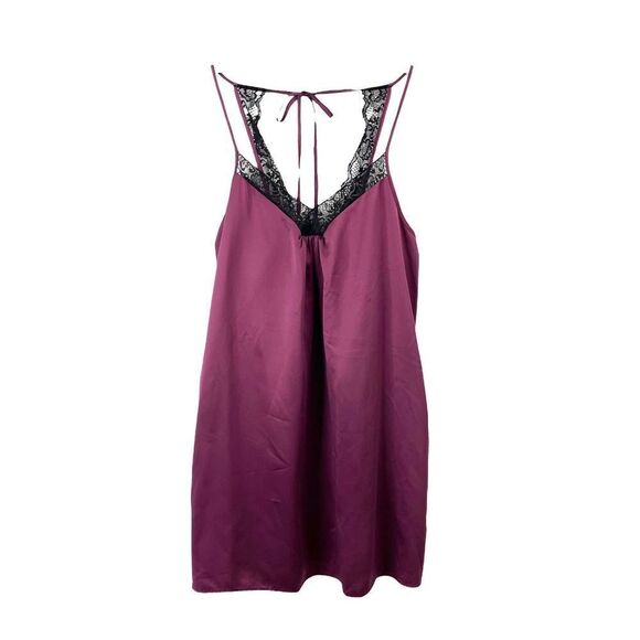 Linea Donatella Sets to Go Satin Chemise & Wrap Robe Sz S - Picture 7 of 10